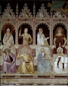 聖トマス・アクィナスの凱旋 作： Andrea di Bonaiuto (fl.1343 77)
