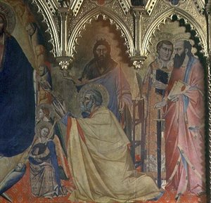 ストロッツィの祭壇画 作： Andrea di Cione Orcagna