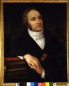 イタリアの詩人、ヴィンチェンツォ・モンティ（1754～1828）の肖像。アンドレア・アッピアーニ（1754-1819）による絵画、1809年。ピナコテカ・ディ・ブレラ（ミラノ 作： Andrea the Elder Appiani