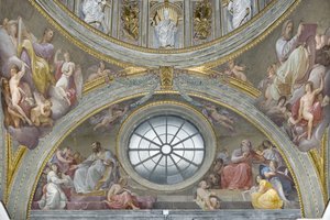 セントオーガスティンとセントジェローム、1792〜95年 作： Andrea the Elder Appiani
