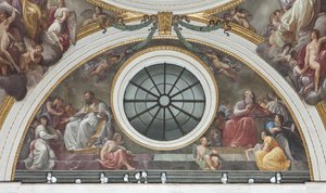 セントオーガスティンとセントジェローム、1792〜95年 作： Andrea the Elder Appiani