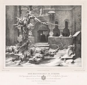 雪のある墓地 作： Andreas Borum