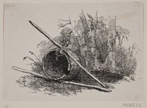 転覆した蜂の巣 作： Andreas Flinch