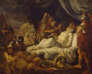 ペロピダスの死、1806年 作： Andrei Ivanovich Ivanov