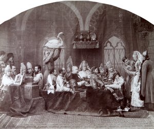 Boyars貴族の結婚式、ロシア、c1883-c1884 作： Andrei Osipovich Karelin