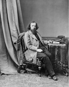 化学者ディミトリ・イワノビッチ・メンデレーエフの肖像 作： Andrei Osipovich Karelin