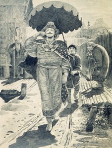 Churila Plyonkovich、1895 作： Andrei Petrovich Ryabushkin