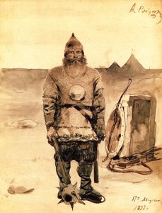 イロ・ムロメッツ、1893 作： Andrei Petrovich Ryabushkin