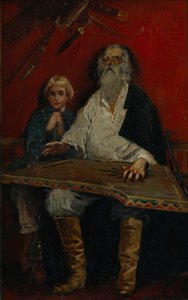 Gusliプレーヤー 作： Andrei Petrovich Ryabushkin