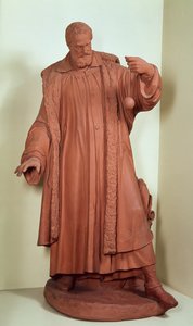 ガリレオ・ガリレイ（1564-1642）c.1630（テラコッタ） 作： Andreus Boni