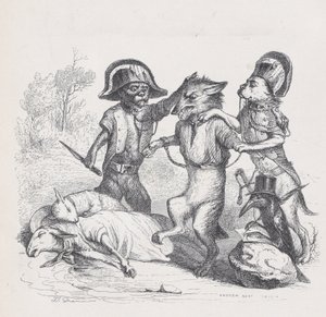 この攻撃の作成者は、『Scenes from the Private and...』の繊細な小さなオオカミです。 1837-47。 作： Andrew Best Leloir