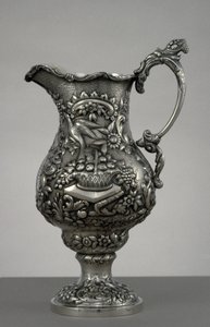 投手、c。 1853年（シルバー） 作： Andrew Ellicott Warner