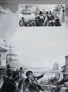 港の風景 作： アンドリュー・ハウワット