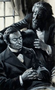 セルゲイ・ラフマニノフ（紙にグワッシュ） 作： アンドリュー・ハウワット
