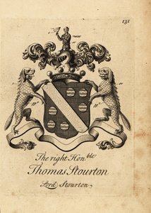 トーマス・ストゥートン名誉会長の紋章 作： Andrew Johnston
