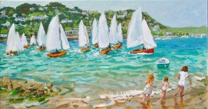 ボートを追いかけて、サルコム、2018、 作： Andrew Macara