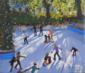 アイススケート、自然史博物館、2014 作： Andrew Macara