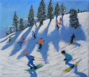 スキーヤー、ローファー、2010 作： Andrew Macara