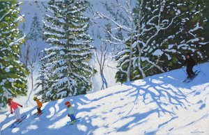 2019年、クーシュベルからラ・タニアへのスキー旅行 作： Andrew Macara