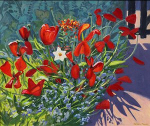 ゲートのチューリップ、2017、 作： Andrew Macara