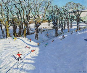 冬、ロウズリー、ダービーシャー、2014 作： Andrew Macara