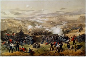 1855年1855年11月5日のインカーマンの戦い。 作： Andrew Maclure