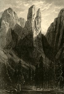 「大聖堂の尖塔」、1872 年。 作： Andrew Varick Stout Anthony