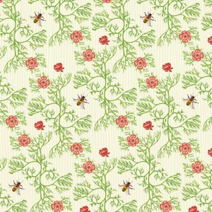 Honey Bee Floral』2017年（インク水彩、デジタル 作： Andrew Watson