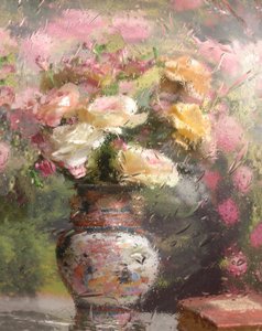 雨の日の花