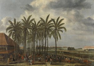 バタビアの城、1661年