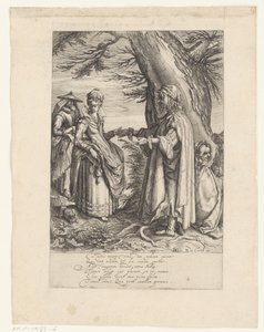 占い師 作： Andries Jacobsz. Stock (possibly)