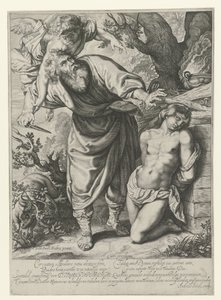 イサクの犠牲 作： Andries Jacobsz. Stock