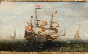 オランダ船 作： Andries van Eertvelt