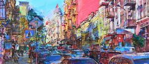 活気あふれる街並み 作： Andrii Kutsachenko