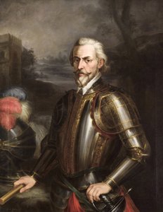 ロマン主義：ロドリゴ・ポンセ・デ・レオン（1443-1492）、カディス・パー・コルテス・イ・アギラル公、アンドレス（1812-1879）、1856年頃。キャンバスに油彩 作： Andrés Cortés y Aguilar