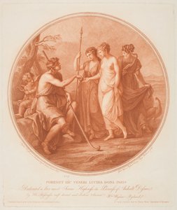 パリの審判 作： Angelica (after) Kauffman