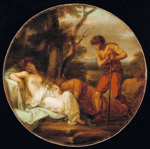 サイモンとイフィゲニア、c。 1780