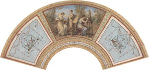 ファンのためのデザイン 作： Angelica Kauffmann