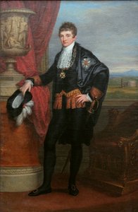 皇太子時代のルートヴィヒ1世の肖像（1786-1868年） 作： アンジェリカ・カウフマン