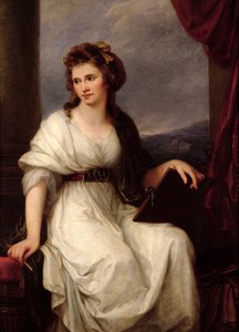 自画像 作： Angelica Kauffmann