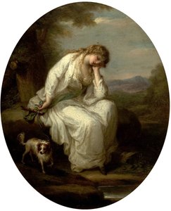 マリア 作： Angelica after Kauffmann