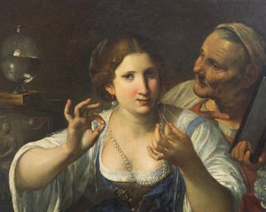 虚栄の寓意 作： Angelo Caroselli