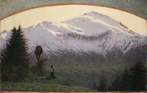 1910年の夕方、アヴェマリア。