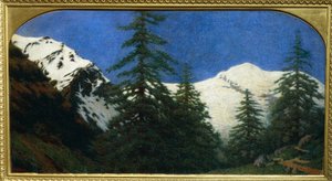 高い山 作： Angelo Morbelli