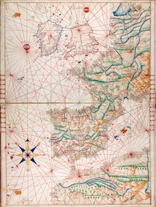 ヨーロッパの大西洋岸と地中海西部 作： Angelo de Conte Freducci