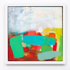 霧の中、2017年 作： Angie Kenber