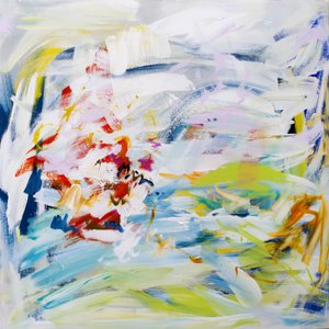 木々の間に生きる I, 2017 作： Angie Kenber