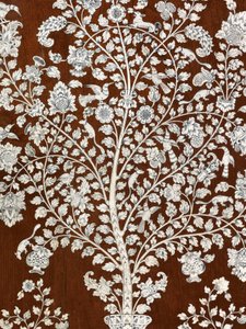 ビューローキャビネット、ビザガパタム、1720-30年頃（アイボリー、チーク、エボニー、べっ甲） 作： Anglo Indian School