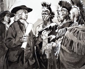分断された国家』（『メイキング・オブ・アメリカ』の挿絵 作： アンガス・マクブライド
