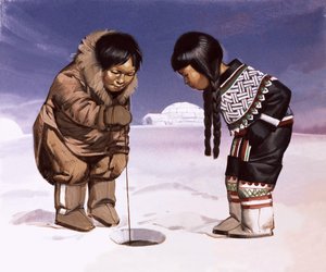 グリーンランドの子供たち 作： Angus McBride